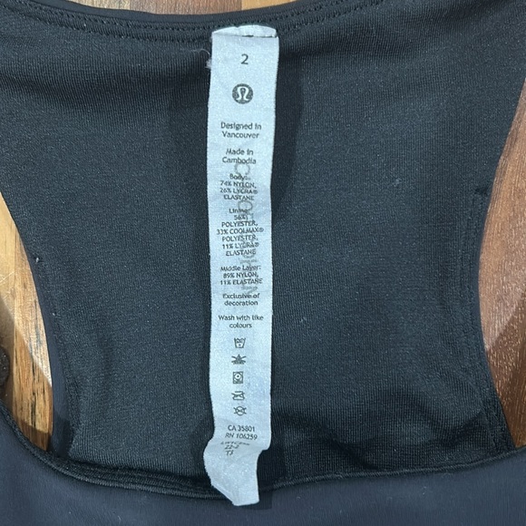 Lululemon nulu tank - Picture 2 of 3
